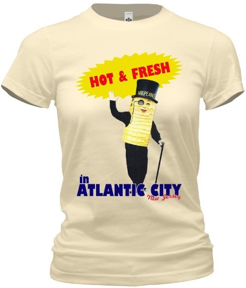 Hot & Fresh Mr. Peanut Atlantic City Tee