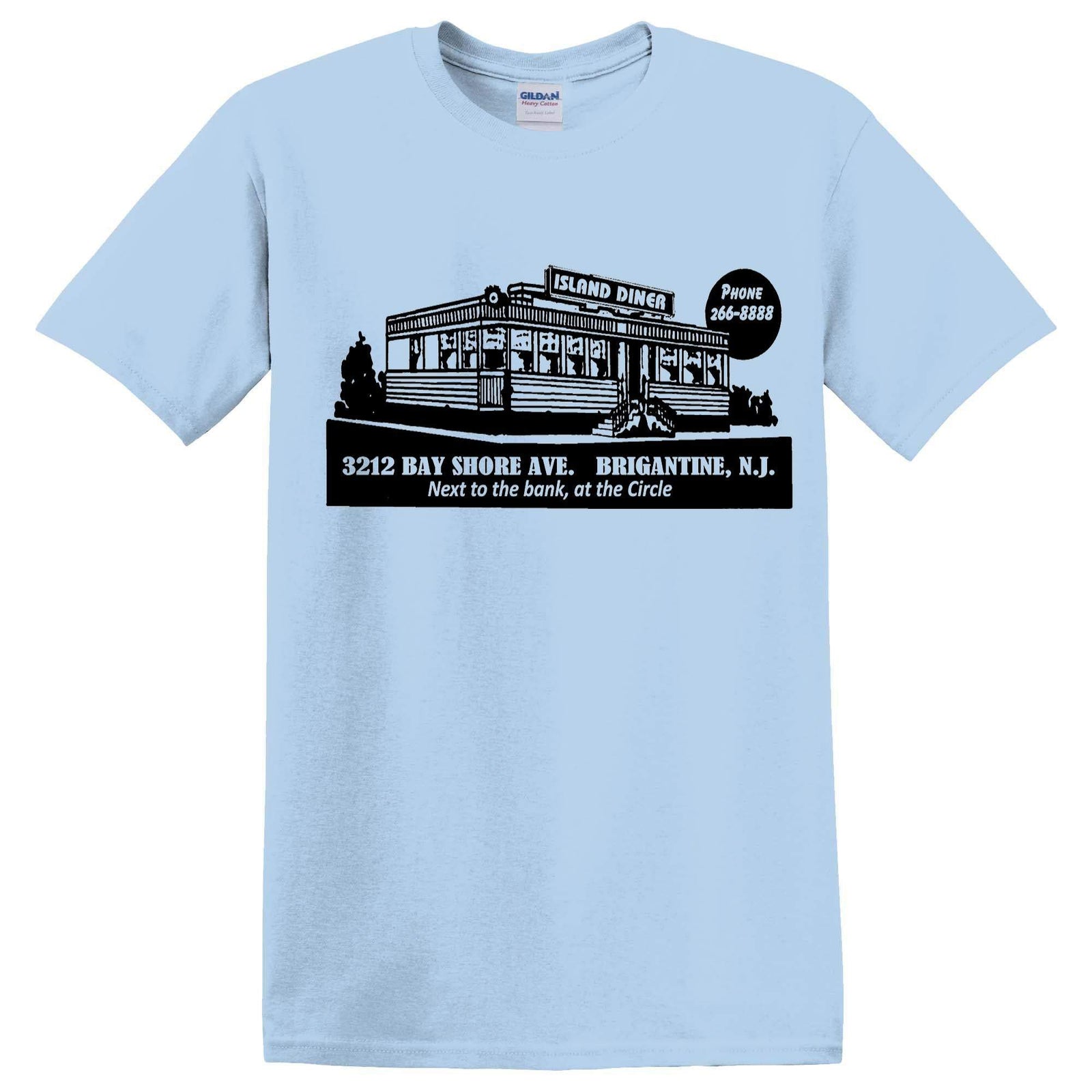 Island Diner Brigantine Tee - Retro Jersey Shore