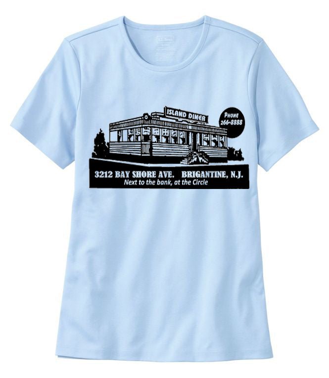 Island Diner Brigantine Tee - Retro Jersey Shore