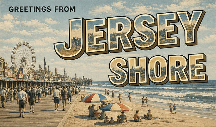 Greetings from
Jersey Shore