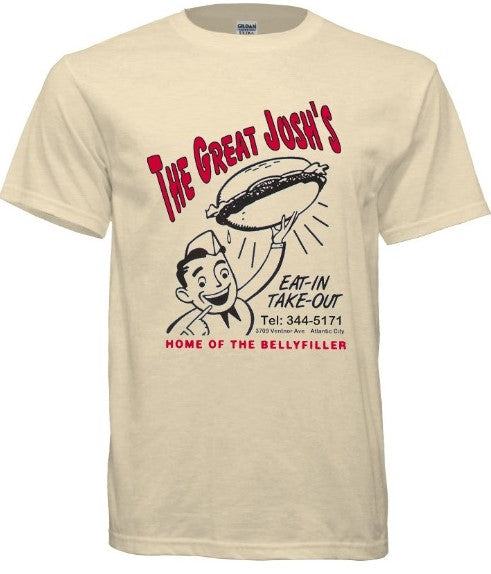 Great Josh's Atlantic City Sub Shop Tee - Retro Jersey Shore