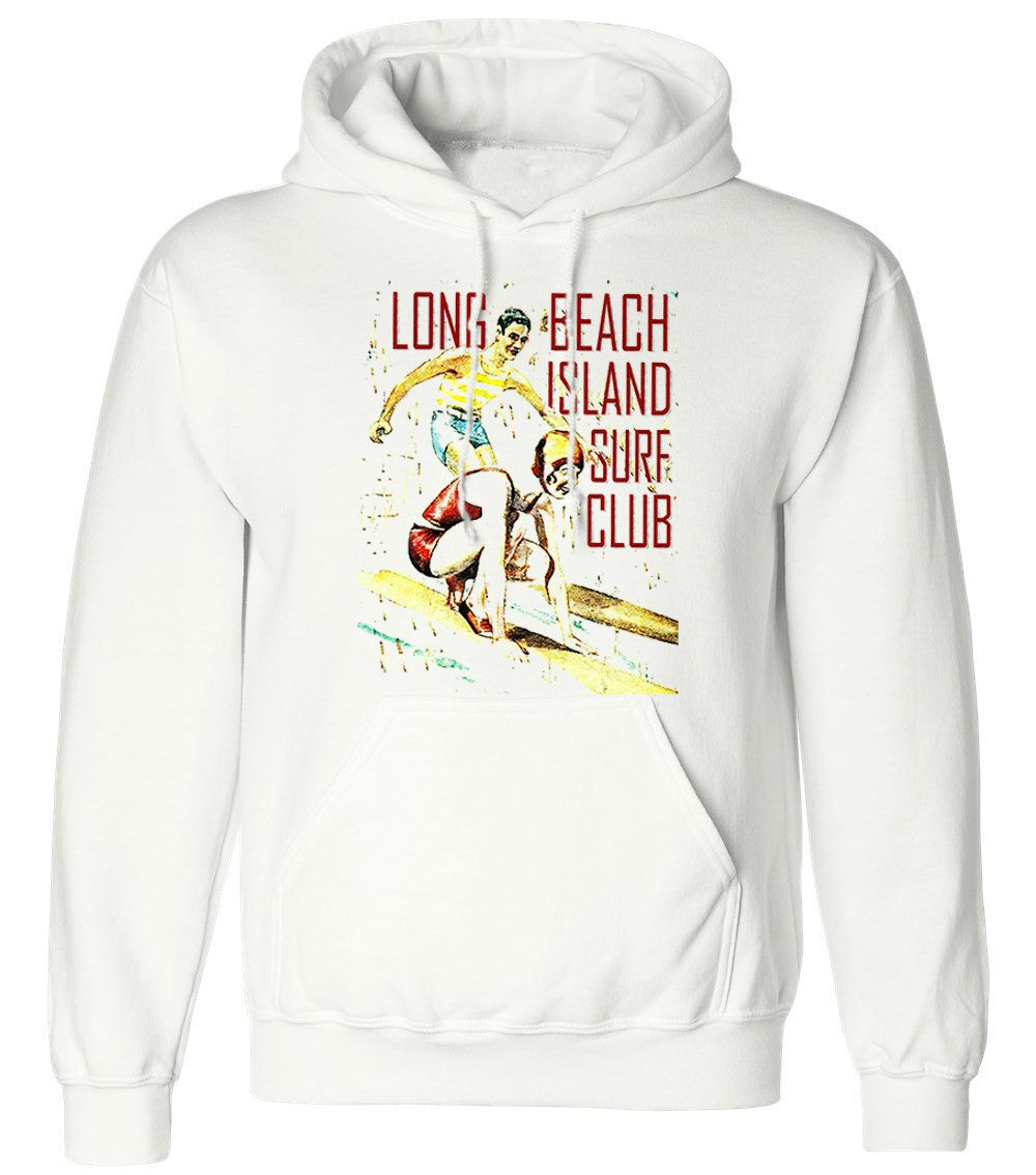 Long Beach Island Retro Surf Club Hoodie