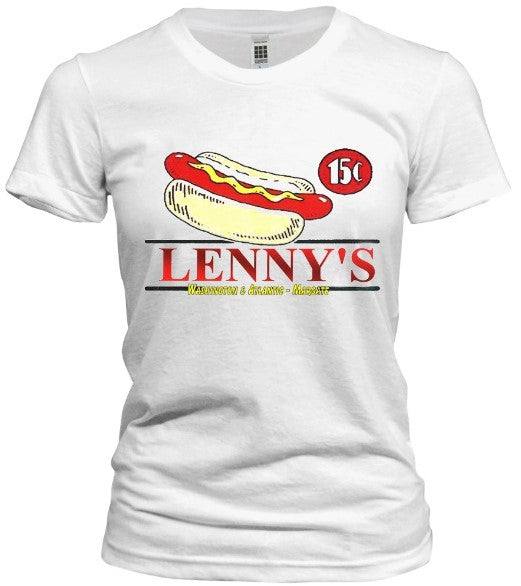 Lenny's Hot Dogs Margate Tee - Retro Jersey Shore