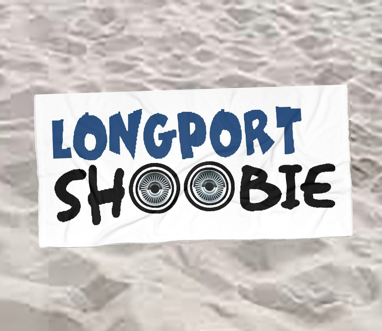 Longport NJ Shoobie Beach Towel