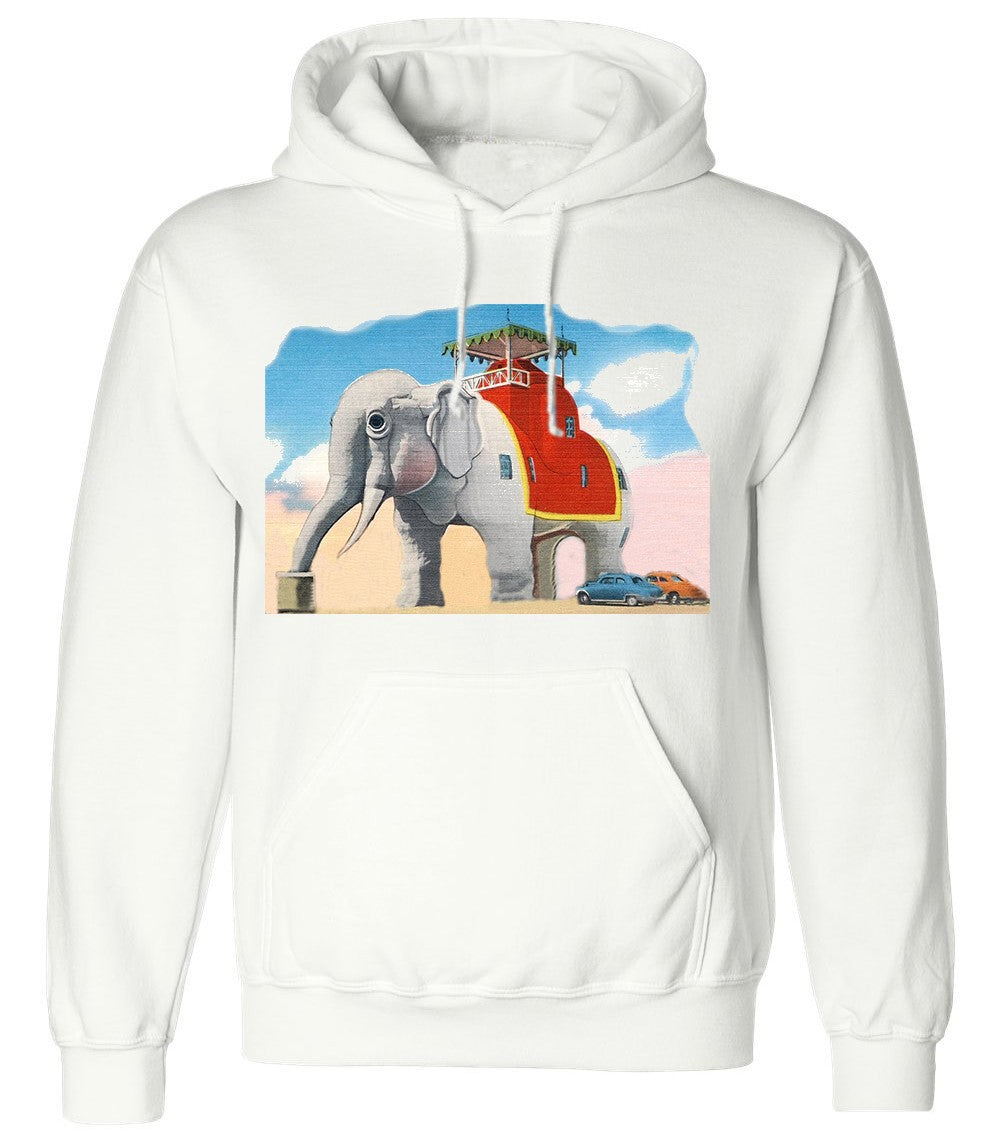 Lucy The Elephant Margate Landmark Vintage Hoodie