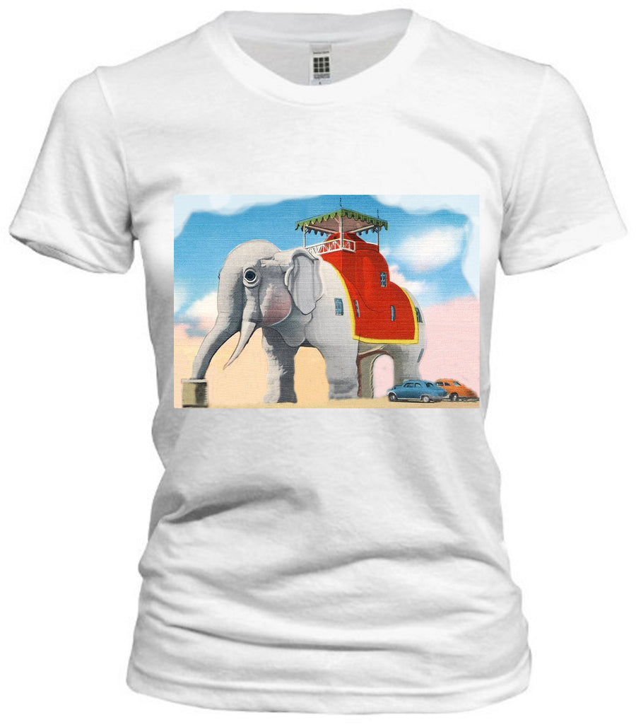 Lucy The Elephant Margate Landmark Vintage Tee
