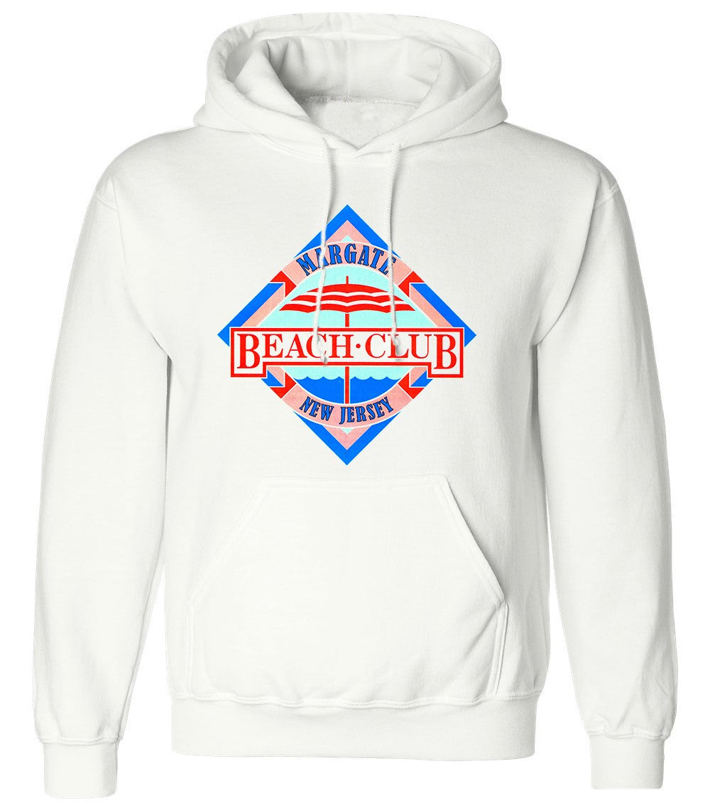 Margate New Jersey Beach Club Hoodie