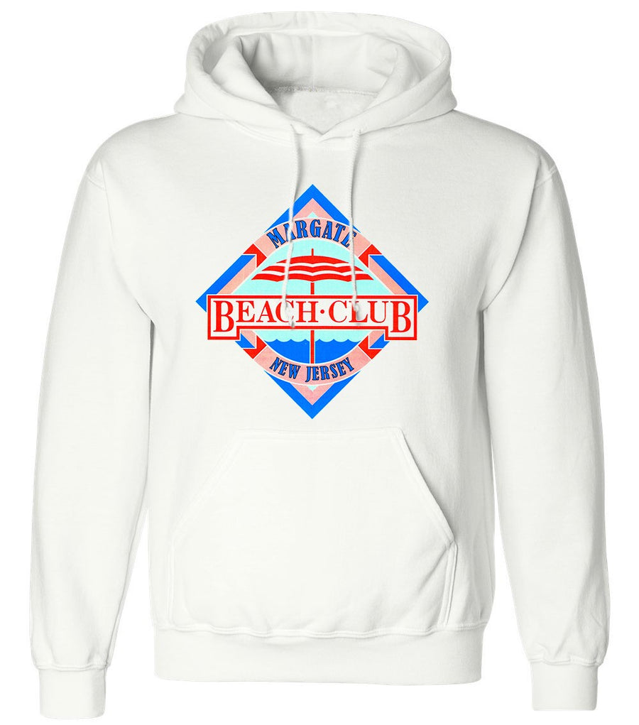 Margate New Jersey Beach Club Hoodie