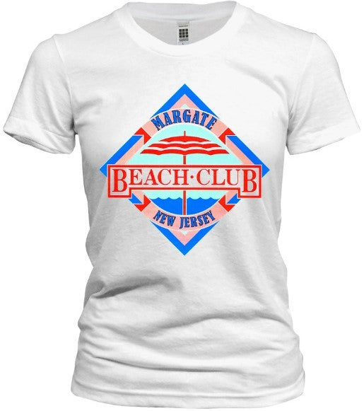 Margate Beach Club Retro Tee - Retro Jersey Shore