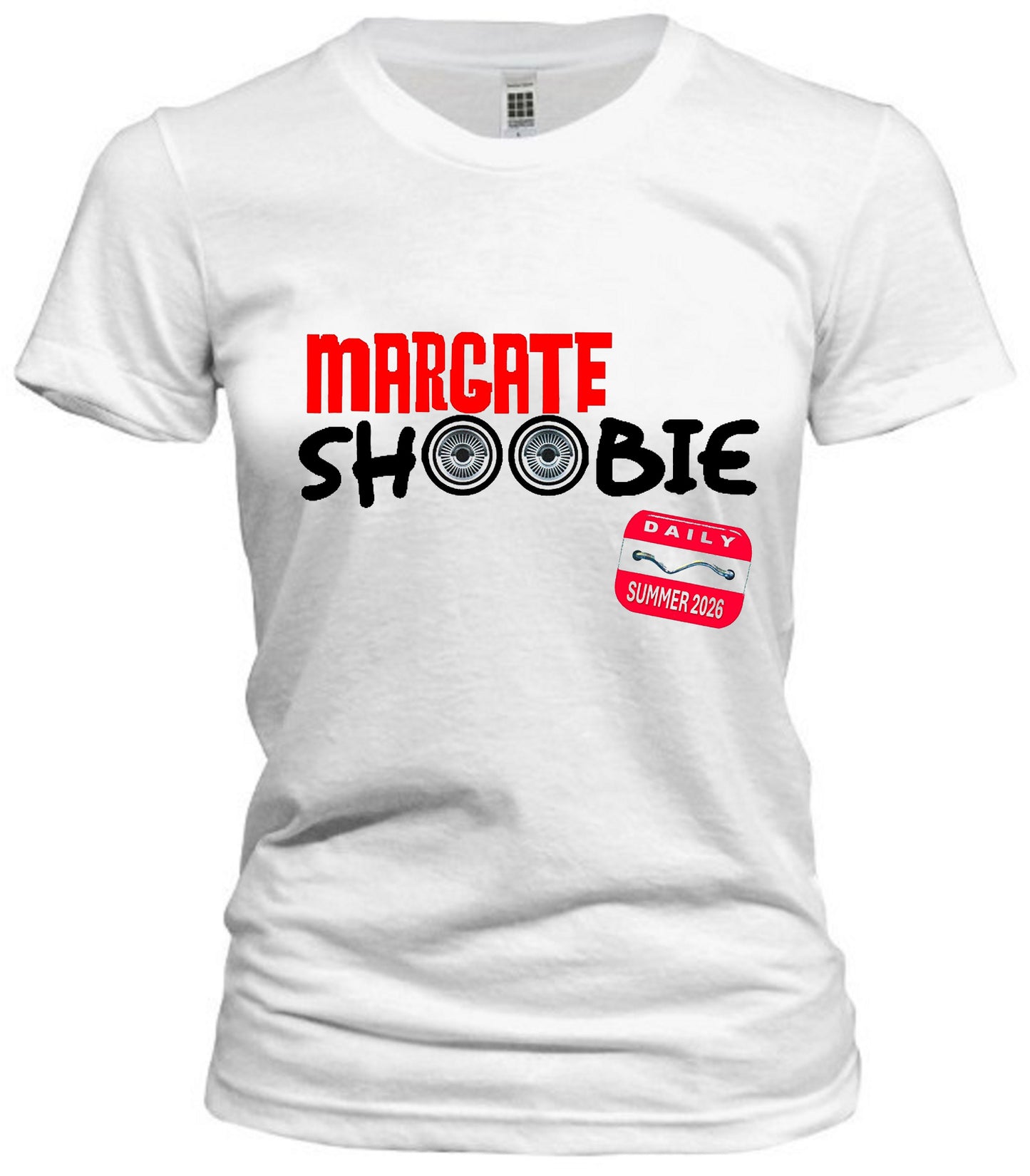 Margate NJ Shoobie 2026 Beach Tag Tee
