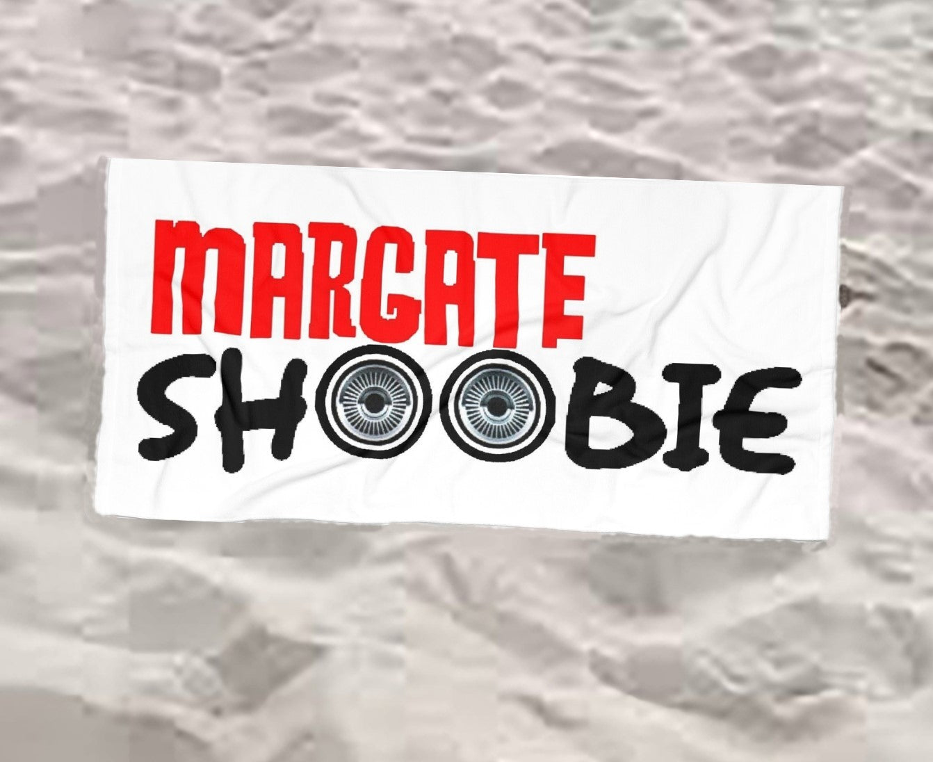 Margate NJ Shoobie Beach Towel