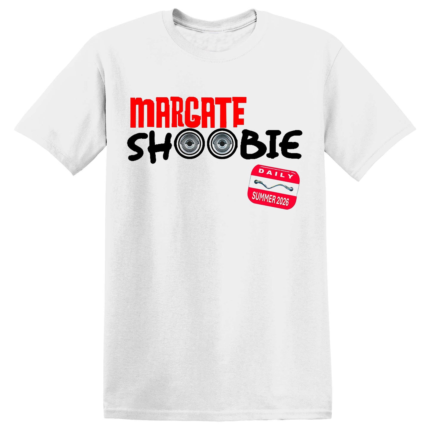 Margate NJ Shoobie 2026 Beach Tag Tee