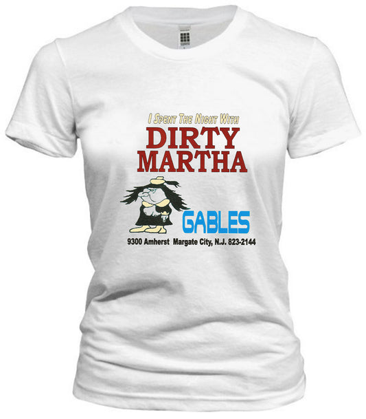 Vintage Dirty Martha Gables Tee - Retro Jersey Shore