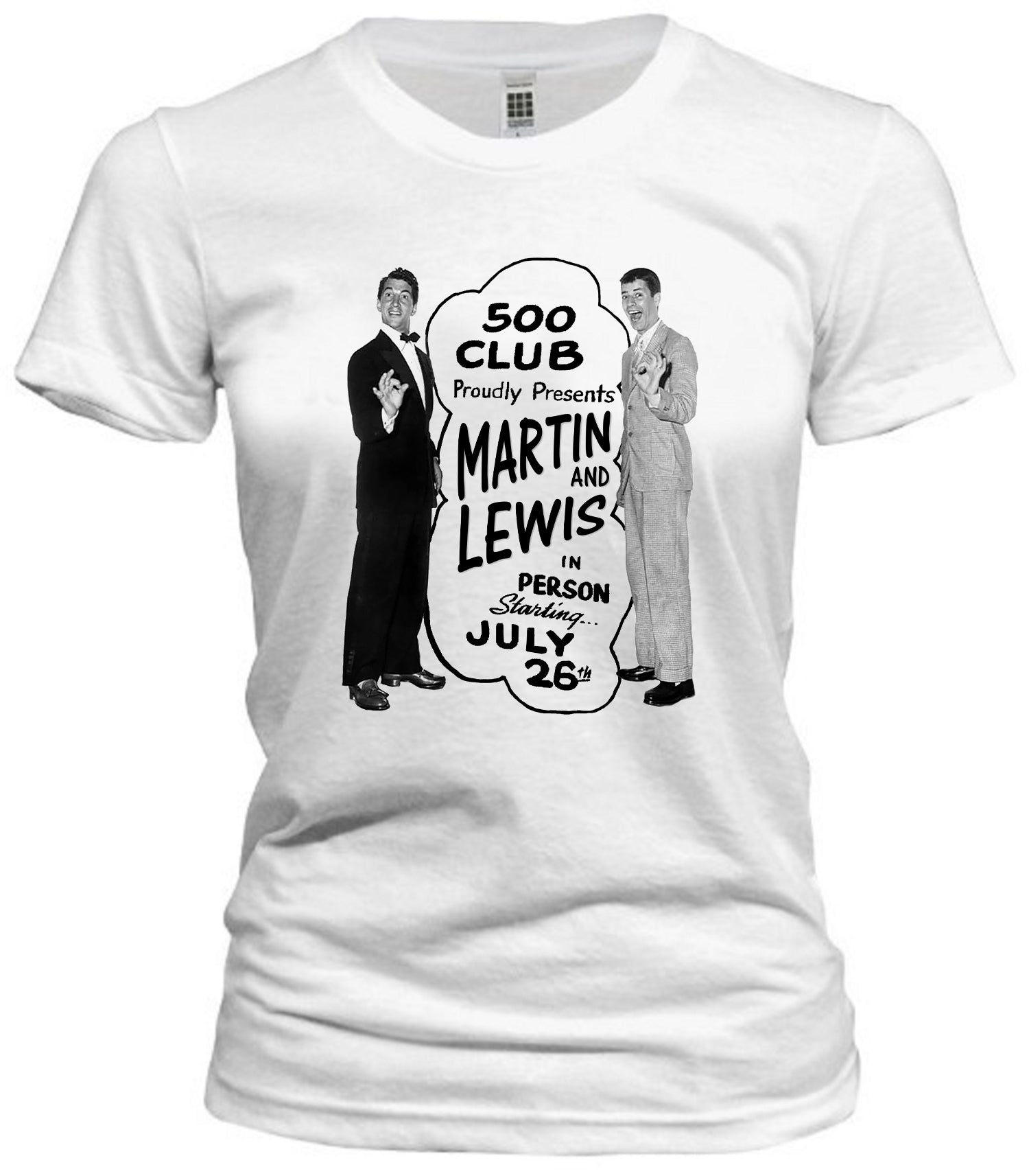 Martin & Lewis 500 Club Atlantic City Tee