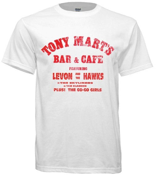 Vintage Levon & The Hawks Tony Marts Tee - Retro Jersey Shore