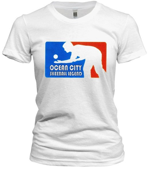 Ocean City Skeeball Legend Tee