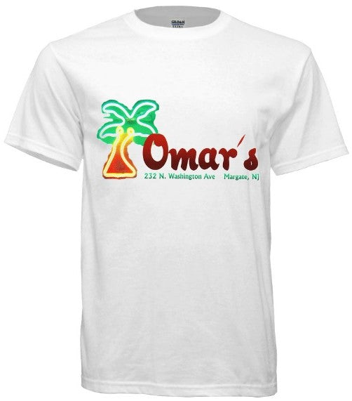 Vintage Omar's Margate Tee - Retro Jersey Shore