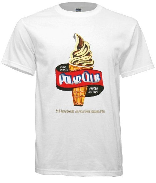 Polar Club Retro Boardwalk Custard Tee