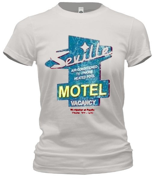 Seville Motel Atlantic City Tee - Retro Jersey Shore