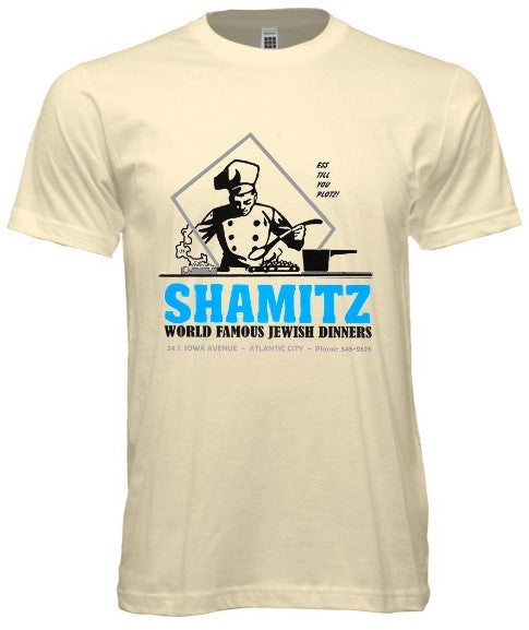 Shamitz' Atlantic City Restaurant Tee - Retro Jersey Shore