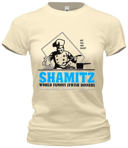 Shamitz' Atlantic City Restaurant Tee - Retro Jersey Shore