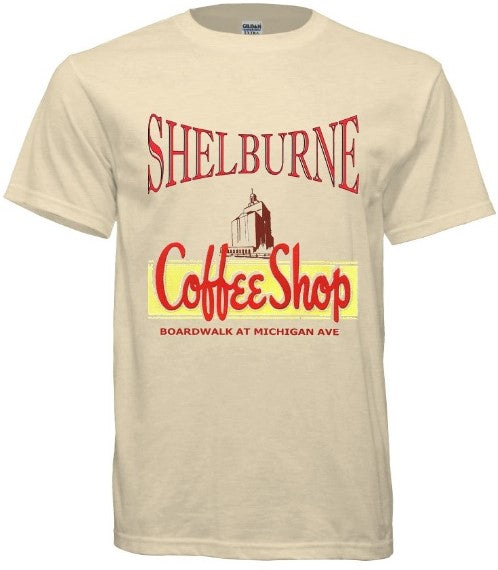 Shellburne Coffee Shop Atlantic City Tee - Retro Jersey Shore