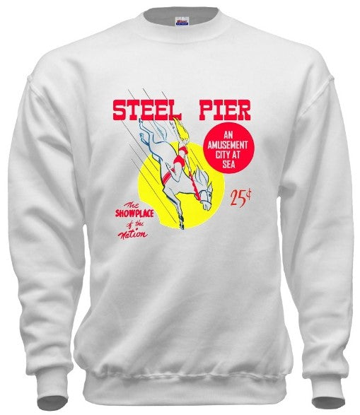 Steel Pier Diving Horse Atlantic City Sweatshirt