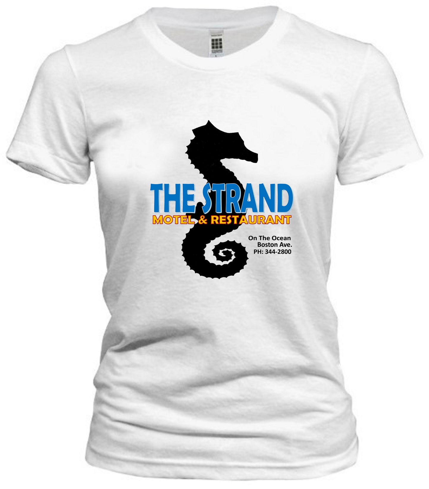 The Strand Motel Atlantic City Tee - Retro Jersey Shore