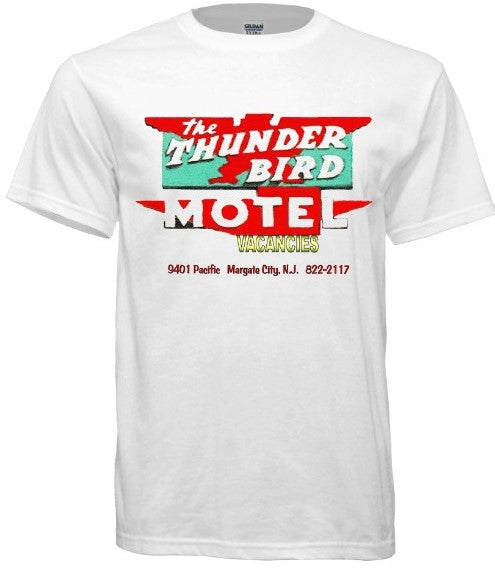 Thunderbird Motel Margate NJ Tee - Retro Jersey Shore