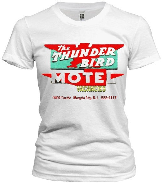 Thunderbird Motel Margate NJ Tee - Retro Jersey Shore