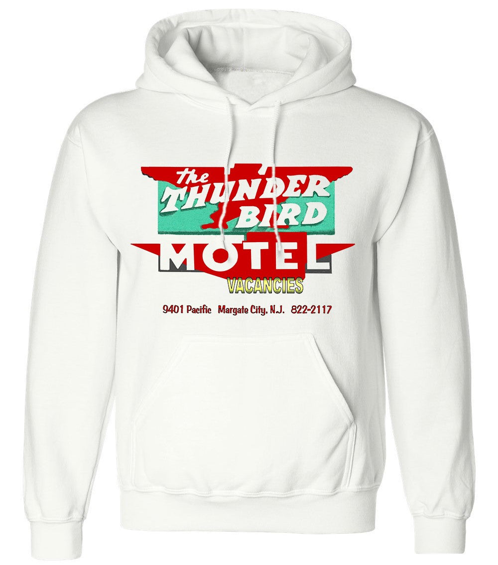 Thunderbird Motel Margate NJ Retro Hoodie