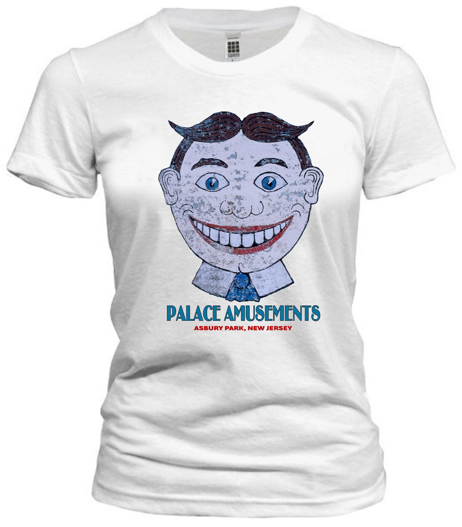 Palace Amusements Asbury Park Tilly Mascot Graphic Tee