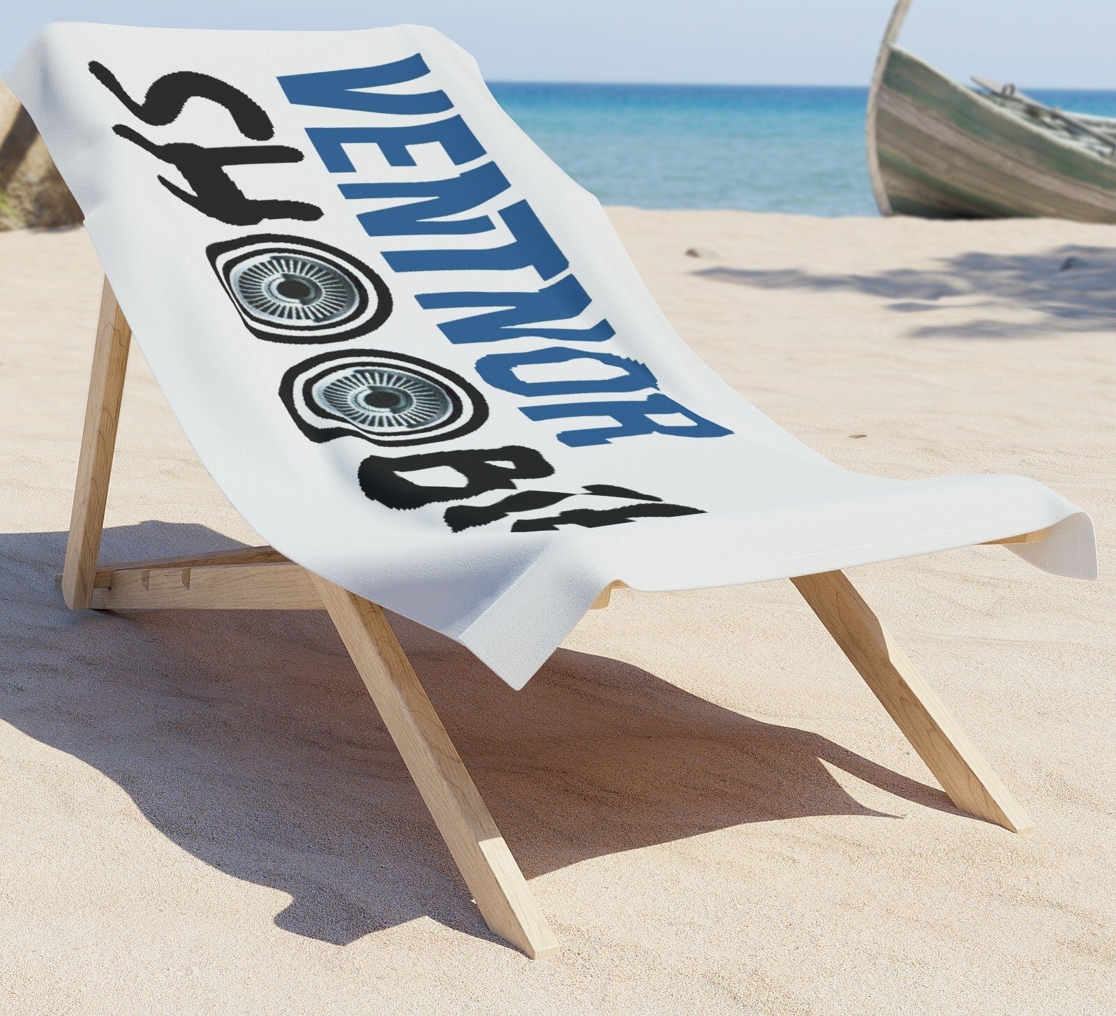 Ventnor NJ Shoobie Beach Towel
