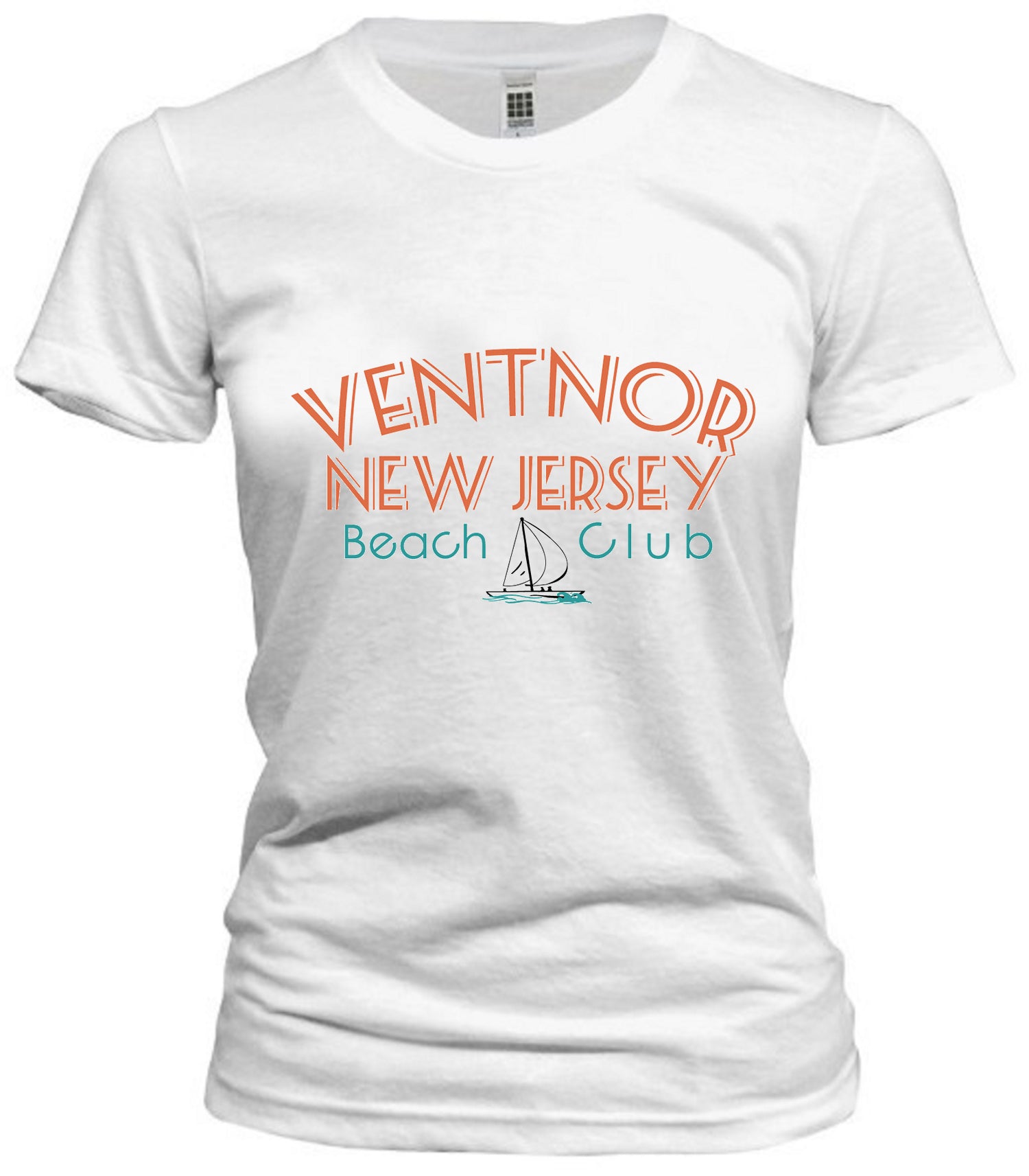 Ventnor Beach Club Tee - Retro Jersey Shore