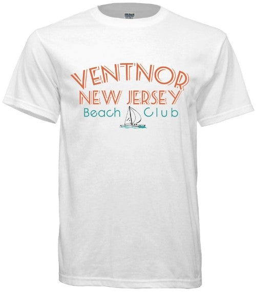 Ventnor Beach Club Tee - Retro Jersey Shore