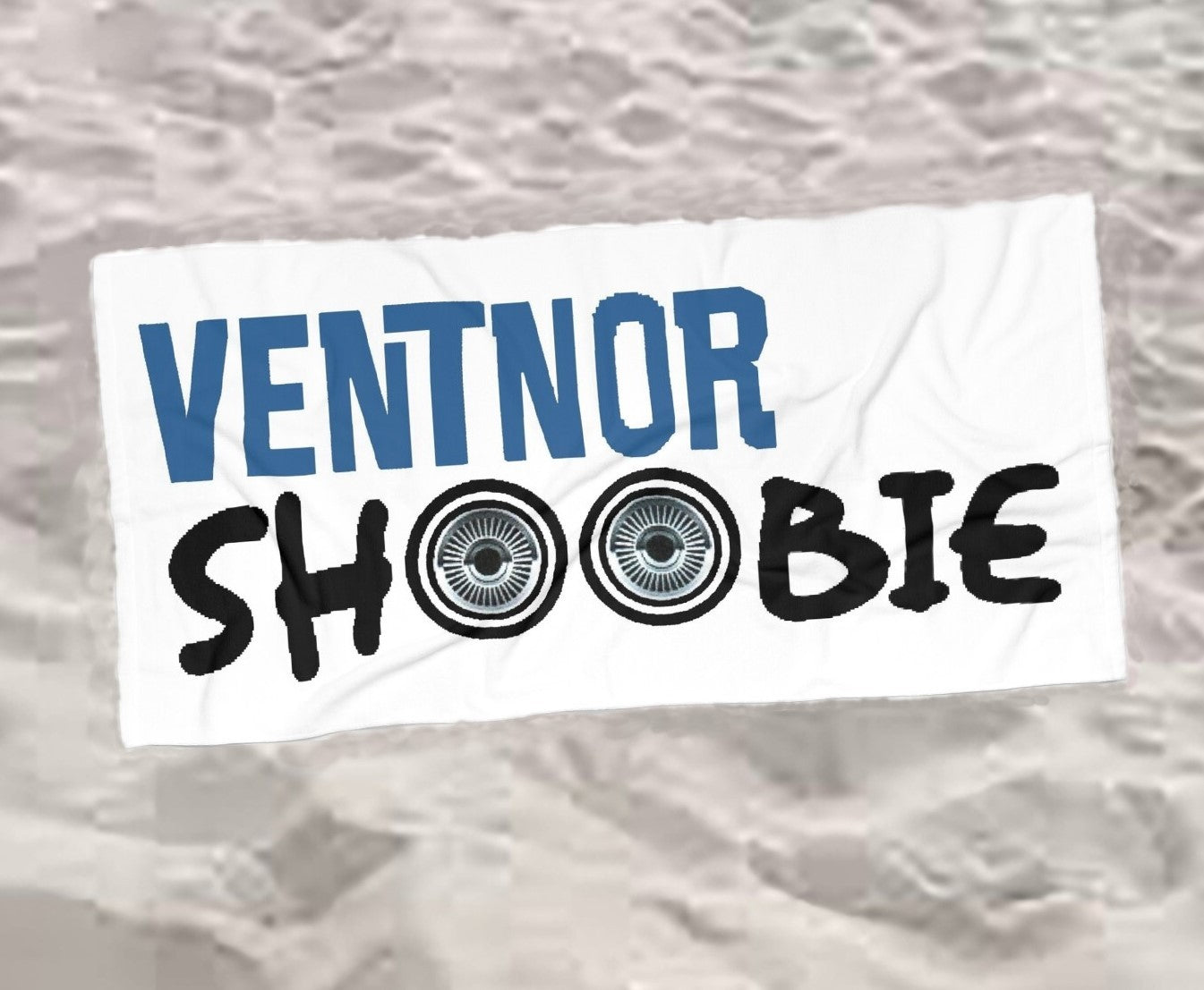 Ventnor NJ Shoobie Beach Towel