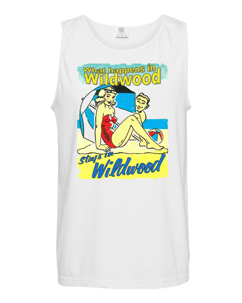 What Happens In Wildwood Retro Tank Top