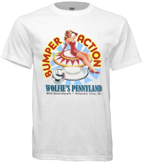 Wolfie's Pennyland Atlantic City Tee - Retro Jersey Shore