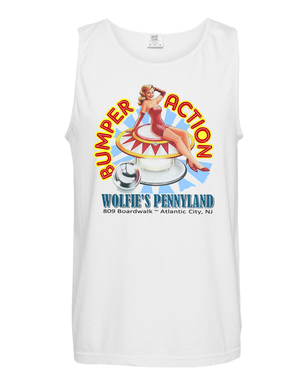 Wolfie's Pennyland Atlantic City Retro Tank Top